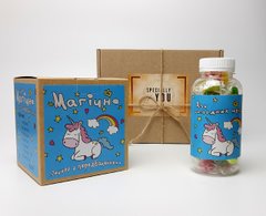 Подарочный бокс "Набор для исполнения желаний": конфеты для исполнения желаний и магическое печенье