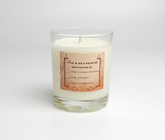 Свечка крафтовая подарочная из соевого воска "Защитный огонь" - Интерьерная свеча ручной работы